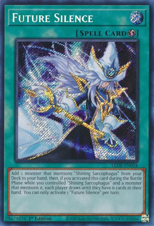 Future Silence [LEDE-EN054] Secret Rare | Jomio and Rueliete's Cards and Comics