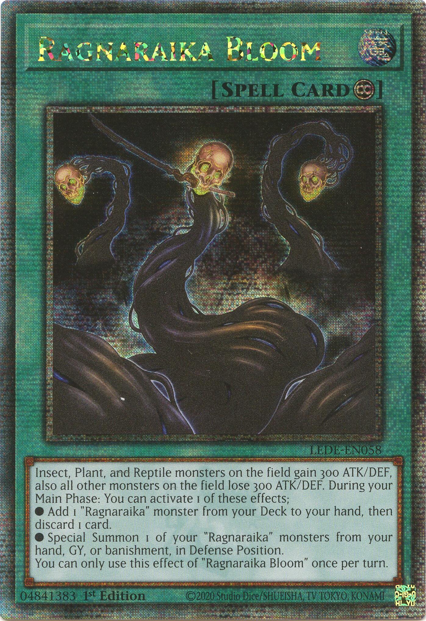Ragnaraika Bloom (Quarter Century Secret Rare) [LEDE-EN058] Quarter Century Secret Rare | Jomio and Rueliete's Cards and Comics