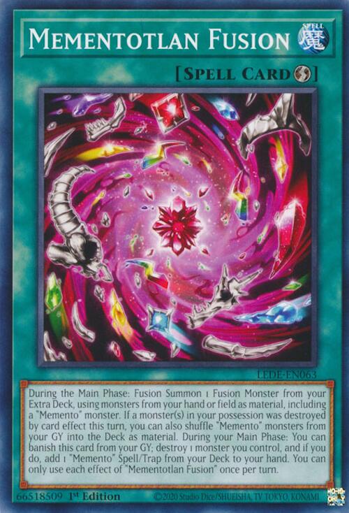 Mementotlan Fusion [LEDE-EN063] Common | Jomio and Rueliete's Cards and Comics