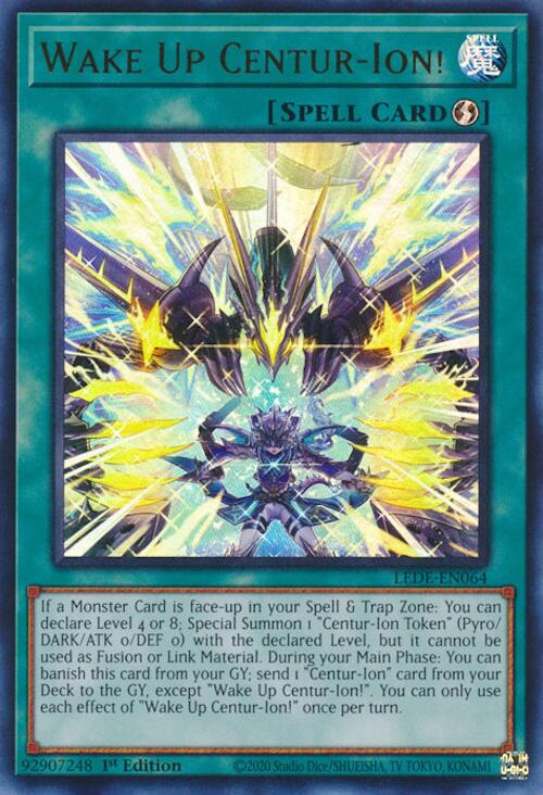 Wake Up Centur-Ion! [LEDE-EN064] Ultra Rare | Jomio and Rueliete's Cards and Comics