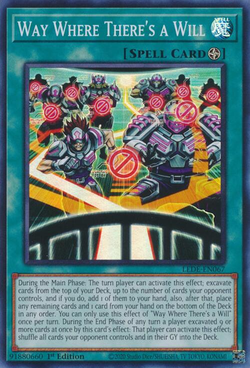 Way Where There's a Will [LEDE-EN067] Super Rare | Jomio and Rueliete's Cards and Comics