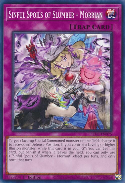 Sinful Spoils of Slumber - Morrian [LEDE-EN075] Common | Jomio and Rueliete's Cards and Comics