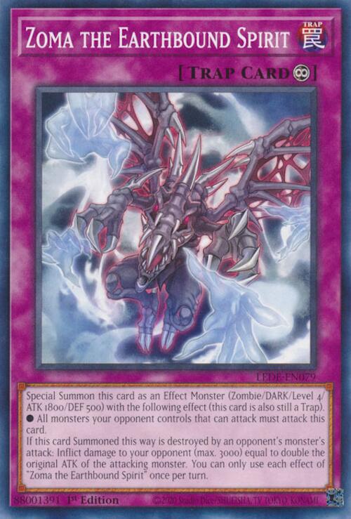 Zoma the Earthbound Spirit [LEDE-EN079] Common | Jomio and Rueliete's Cards and Comics