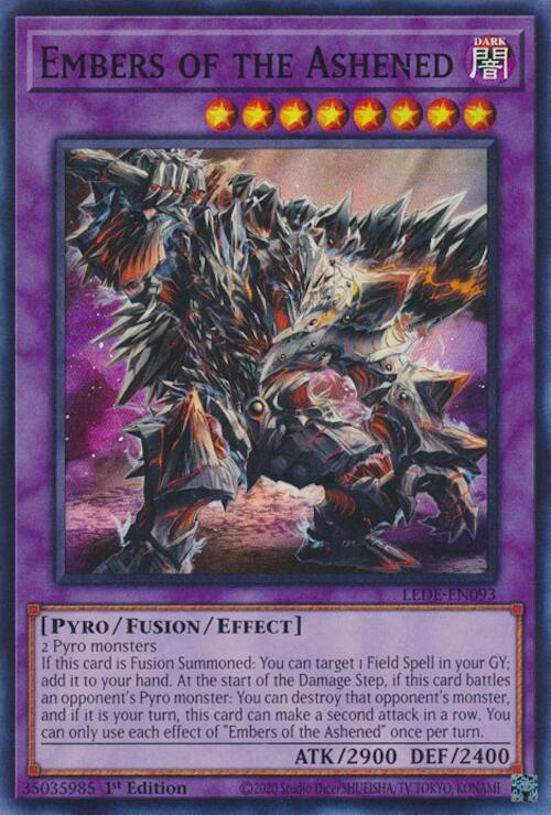 Embers of the Ashened [LEDE-EN093] Super Rare | Jomio and Rueliete's Cards and Comics