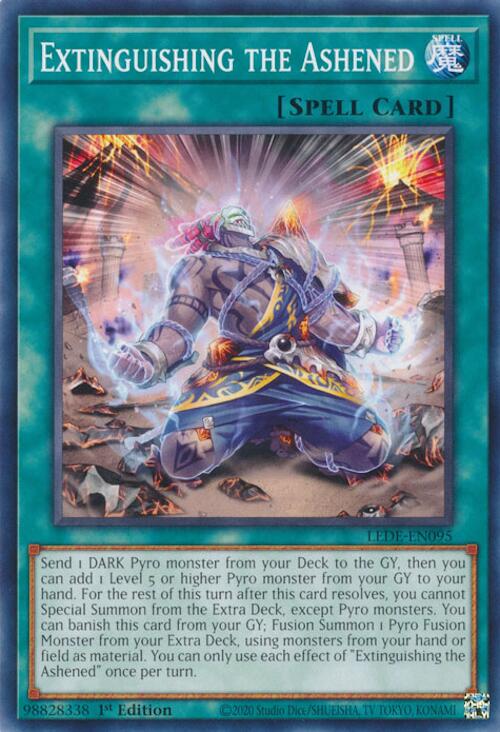 Extinguishing the Ashened [LEDE-EN095] Common | Jomio and Rueliete's Cards and Comics