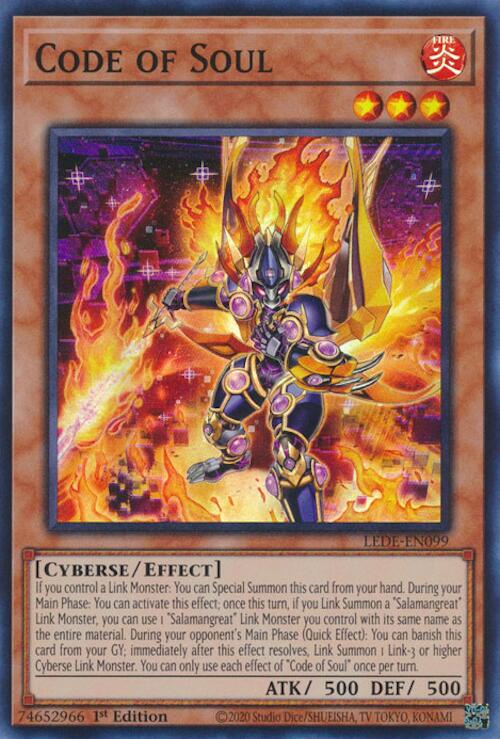 Code of Soul [LEDE-EN099] Super Rare | Jomio and Rueliete's Cards and Comics