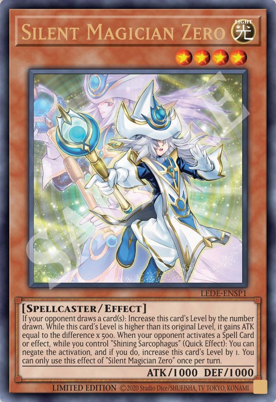 Silent Magician Zero [LEDE-ENSP1] Ultra Rare | Jomio and Rueliete's Cards and Comics