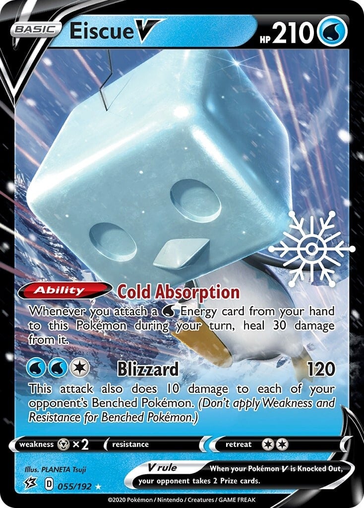Eiscue V (055/192) (Holiday Calendar) [Sword & Shield: Rebel Clash] | Jomio and Rueliete's Cards and Comics