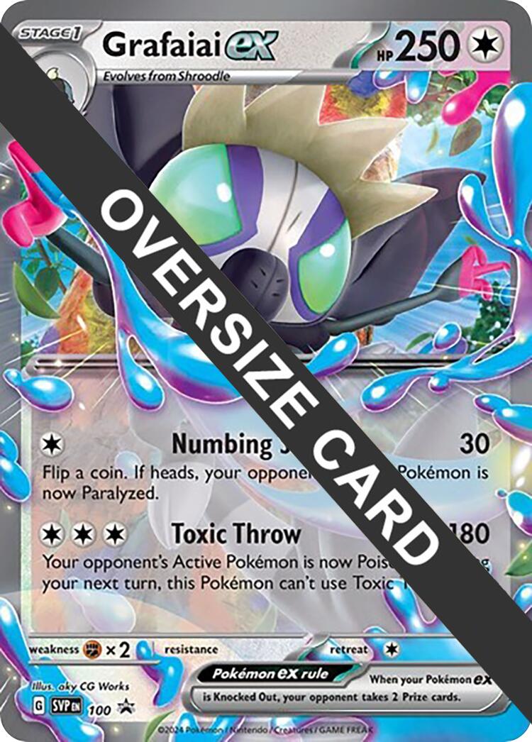 Grafaiai ex (100) (Jumbo Card) [Scarlet & Violet: Black Star Promos] | Jomio and Rueliete's Cards and Comics