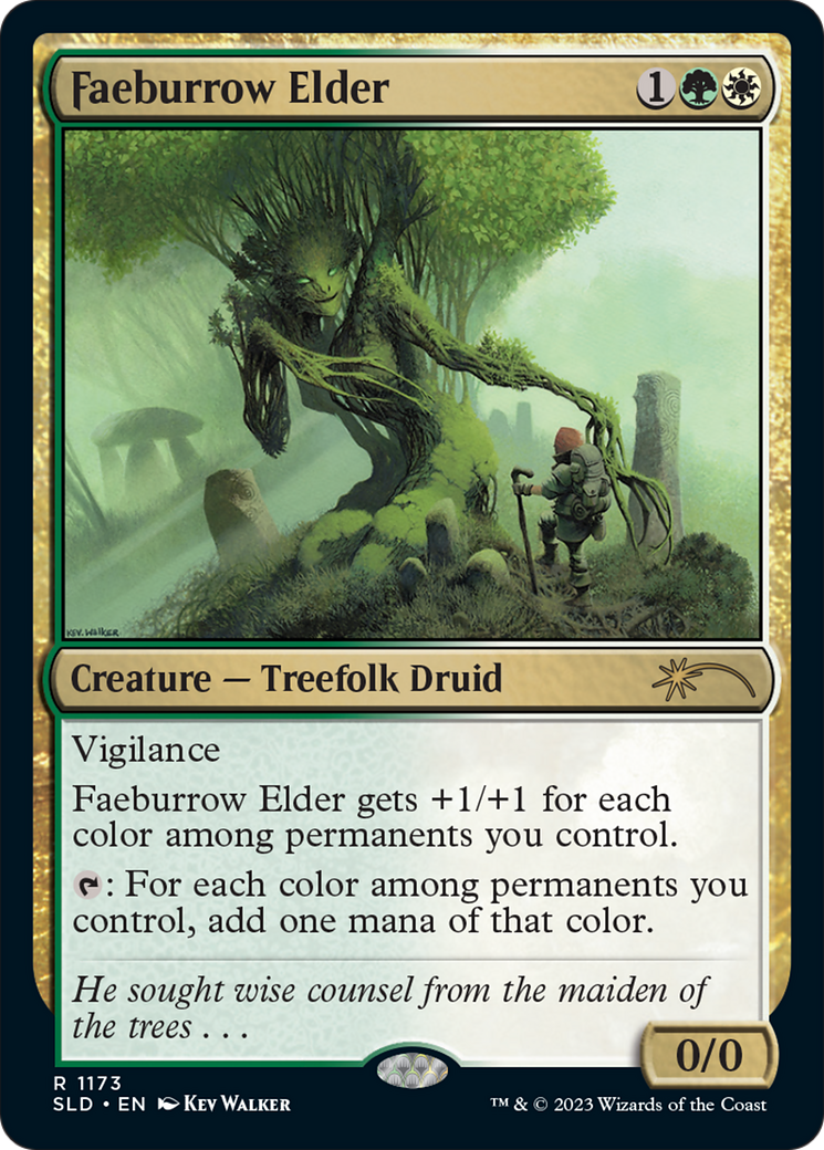 Faeburrow Elder [Secret Lair Drop Series] | Jomio and Rueliete's Cards and Comics