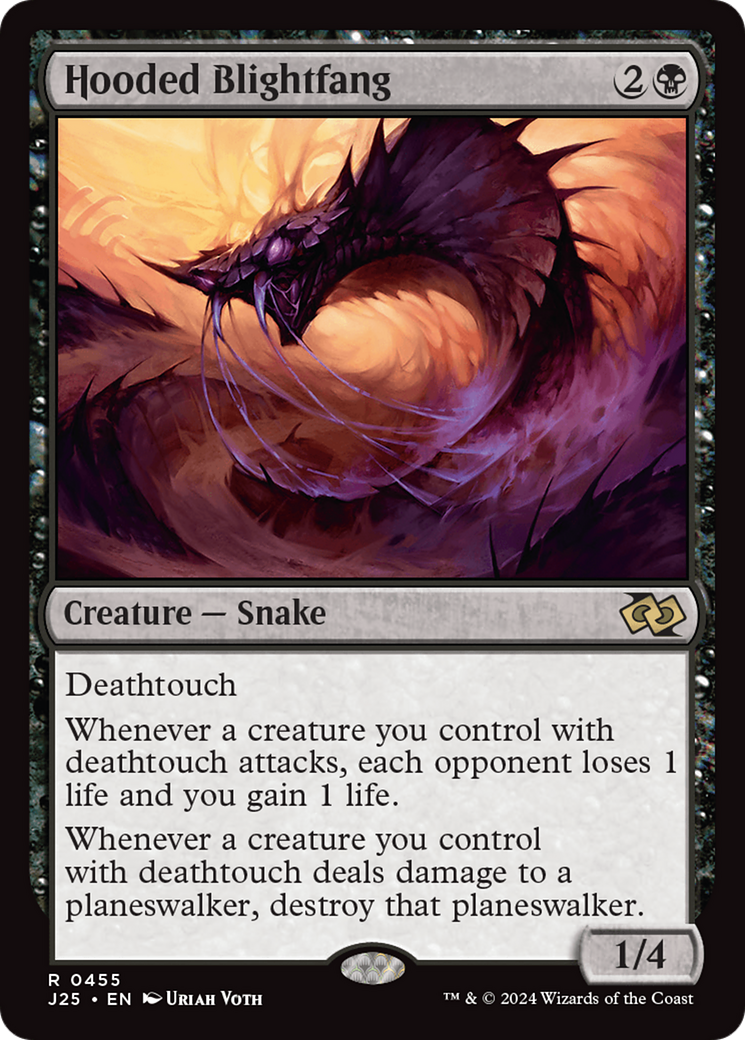 Hooded Blightfang [Foundations Jumpstart] | Jomio and Rueliete's Cards and Comics