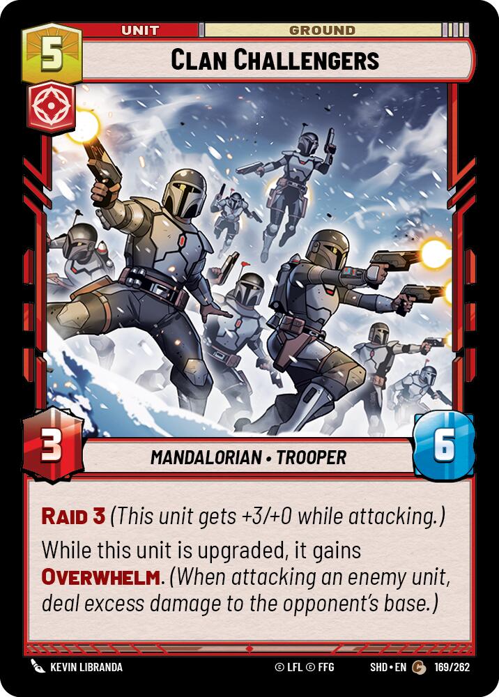 Clan Challengers (169/262) (169/262) [Shadows of the Galaxy] | Jomio and Rueliete's Cards and Comics