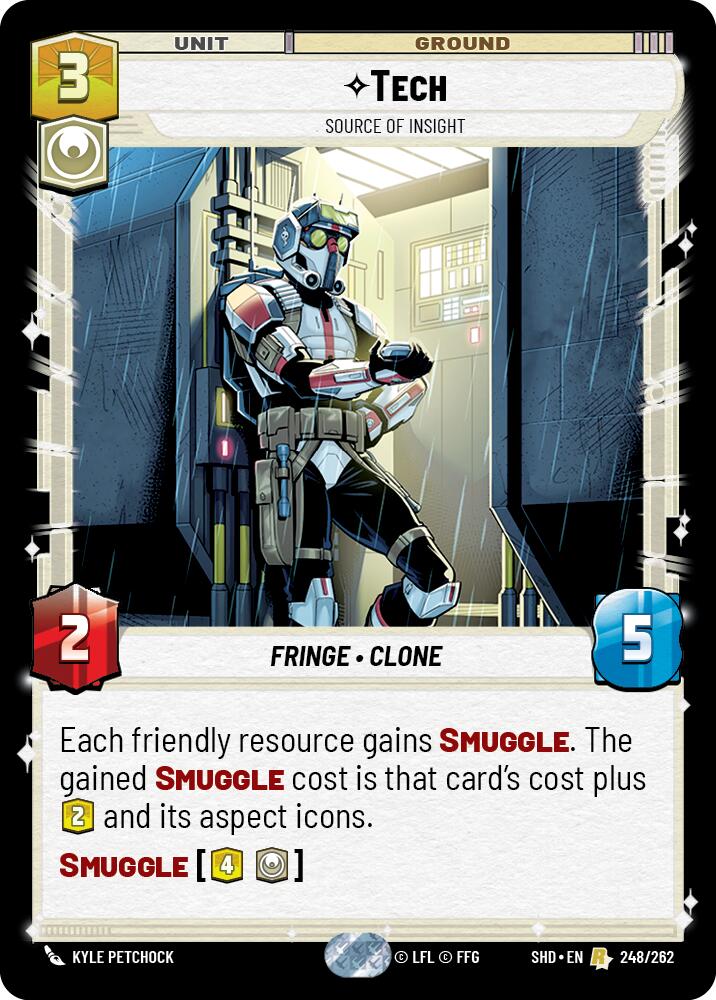 Tech - Source of Insight (248/262) (248/262) [Shadows of the Galaxy] | Jomio and Rueliete's Cards and Comics