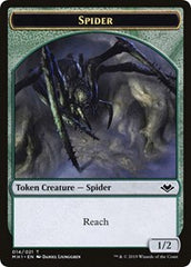 Spider // Spirit Double-Sided Token [Modern Horizons Tokens] | Jomio and Rueliete's Cards and Comics