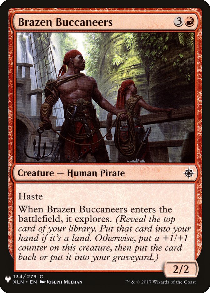 Brazen Buccaneers [Mystery Booster] | Jomio and Rueliete's Cards and Comics