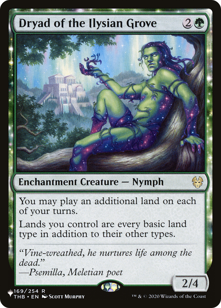 Dryad of the Ilysian Grove [The List] | Jomio and Rueliete's Cards and Comics