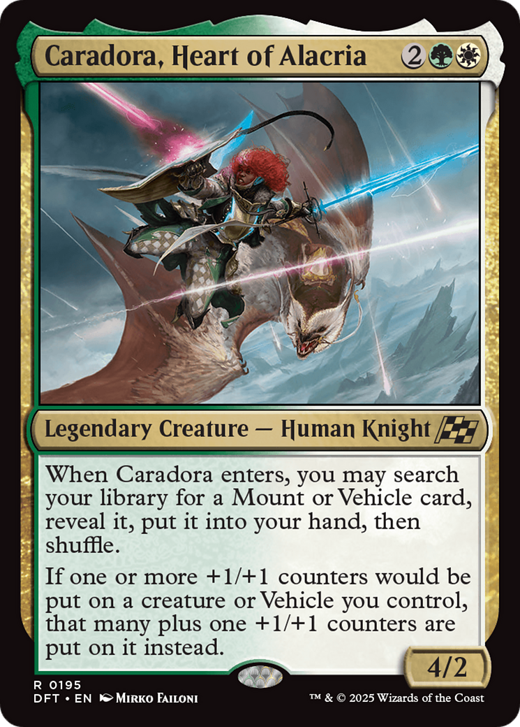 Caradora, Heart of Alacria [Aetherdrift] | Jomio and Rueliete's Cards and Comics