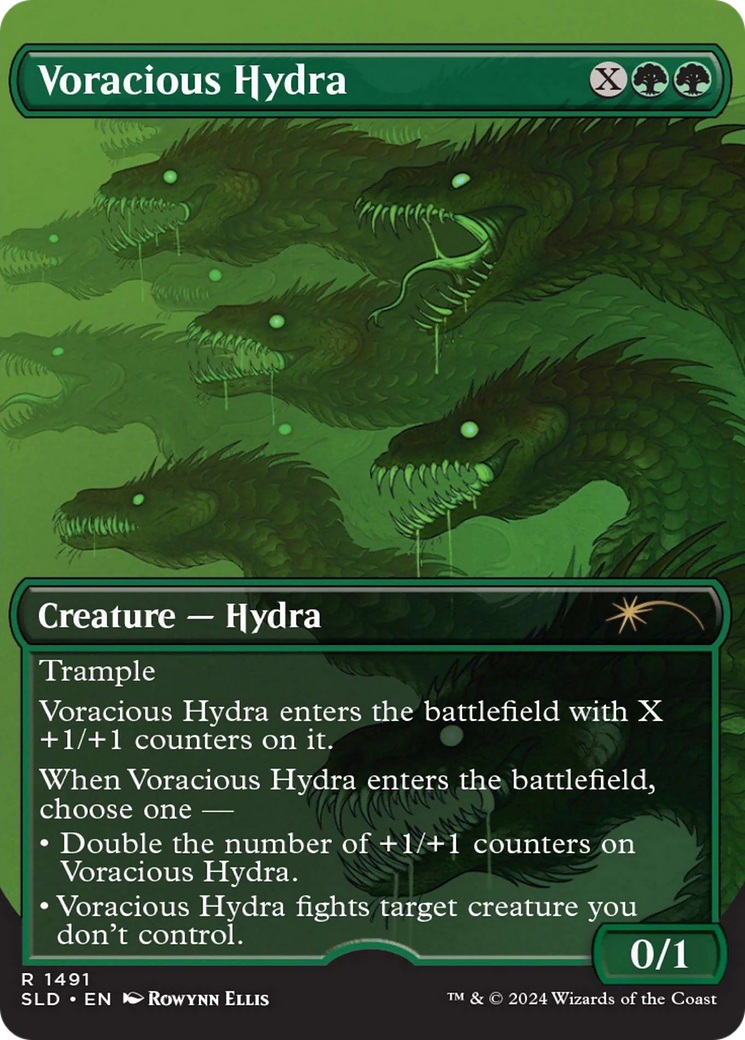 Voracious Hydra (Rainbow Foil) [Secret Lair Drop Series] | Jomio and Rueliete's Cards and Comics