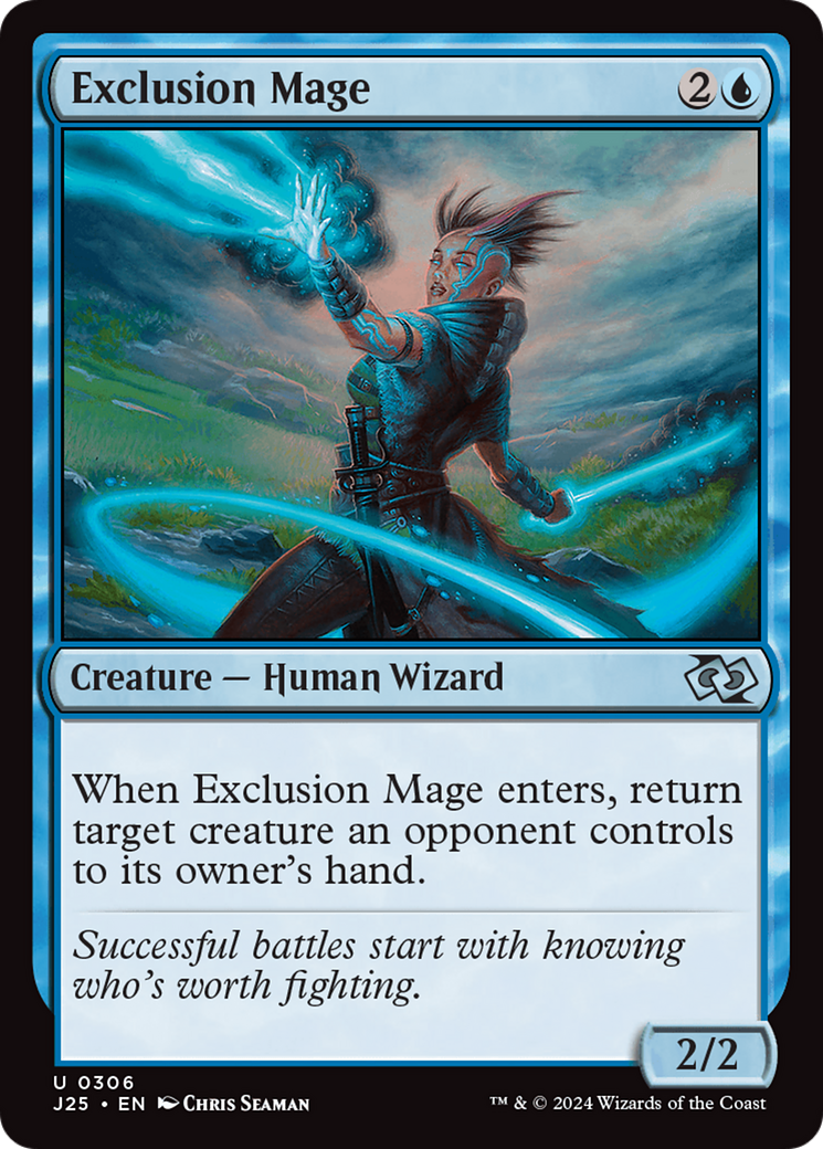 Exclusion Mage [Foundations Jumpstart] | Jomio and Rueliete's Cards and Comics