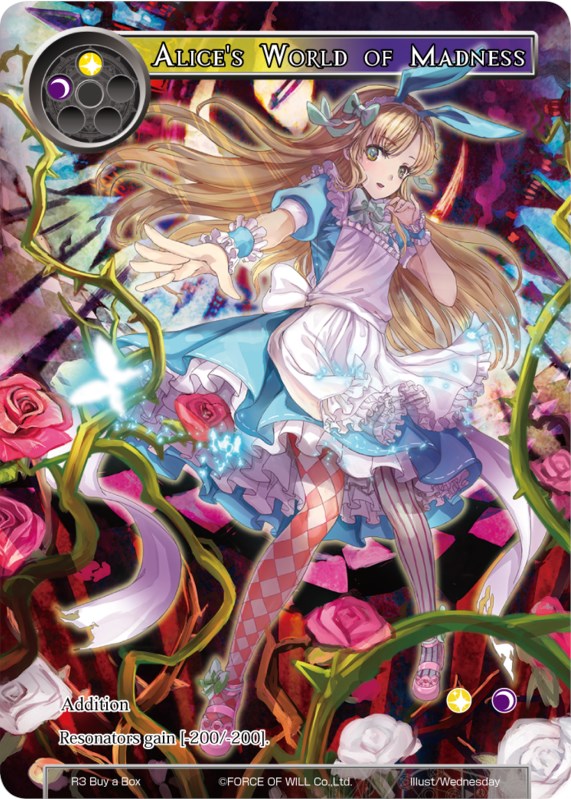 Alice's World of Madness (R3 Buy a Box) [Promo Cards] | Jomio and Rueliete's Cards and Comics