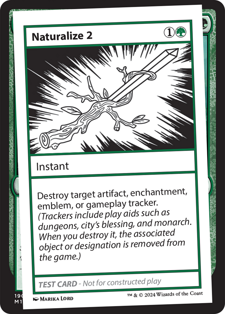 Naturalize 2 [Mystery Booster 2 Playtest Cards] | Jomio and Rueliete's Cards and Comics