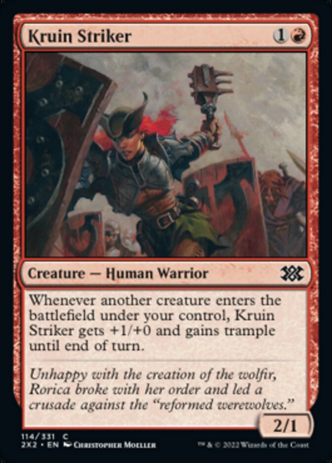 Kruin Striker [Double Masters 2022] | Jomio and Rueliete's Cards and Comics