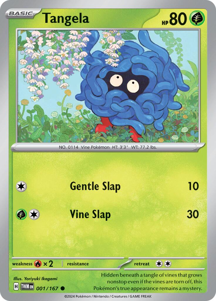 Tangela (001/167) [Scarlet & Violet: Twilight Masquerade] | Jomio and Rueliete's Cards and Comics