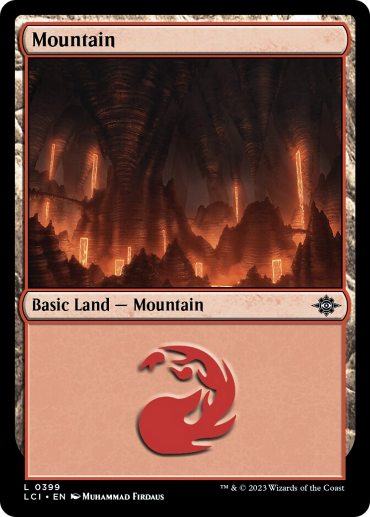 Mountain (0399) [The Lost Caverns of Ixalan] | Jomio and Rueliete's Cards and Comics