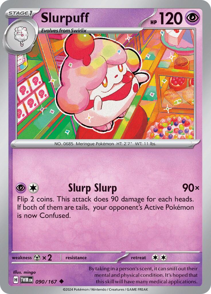 Slurpuff (090/167) [Scarlet & Violet: Twilight Masquerade] | Jomio and Rueliete's Cards and Comics