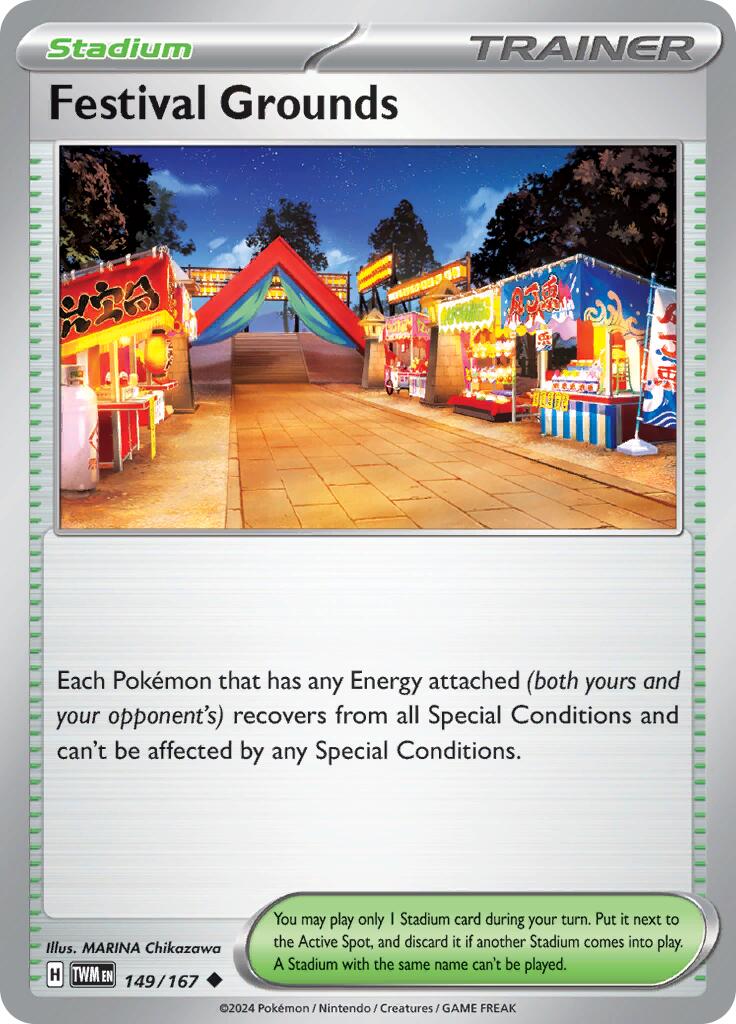 Festival Grounds (149/167) [Scarlet & Violet: Twilight Masquerade] | Jomio and Rueliete's Cards and Comics