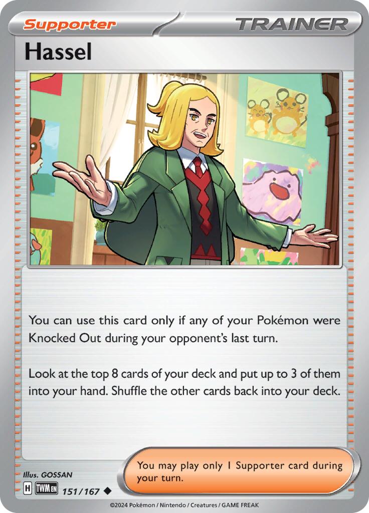 Hassel (151/167) [Scarlet & Violet: Twilight Masquerade] | Jomio and Rueliete's Cards and Comics