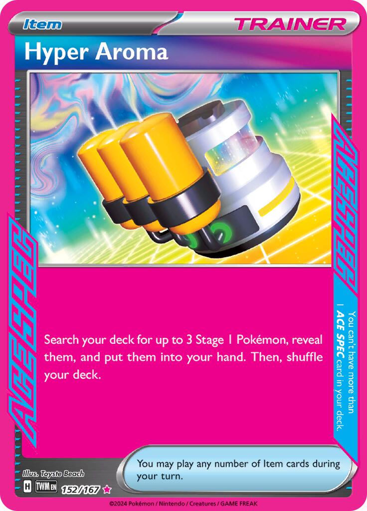 Hyper Aroma (152/167) [Scarlet & Violet: Twilight Masquerade] | Jomio and Rueliete's Cards and Comics