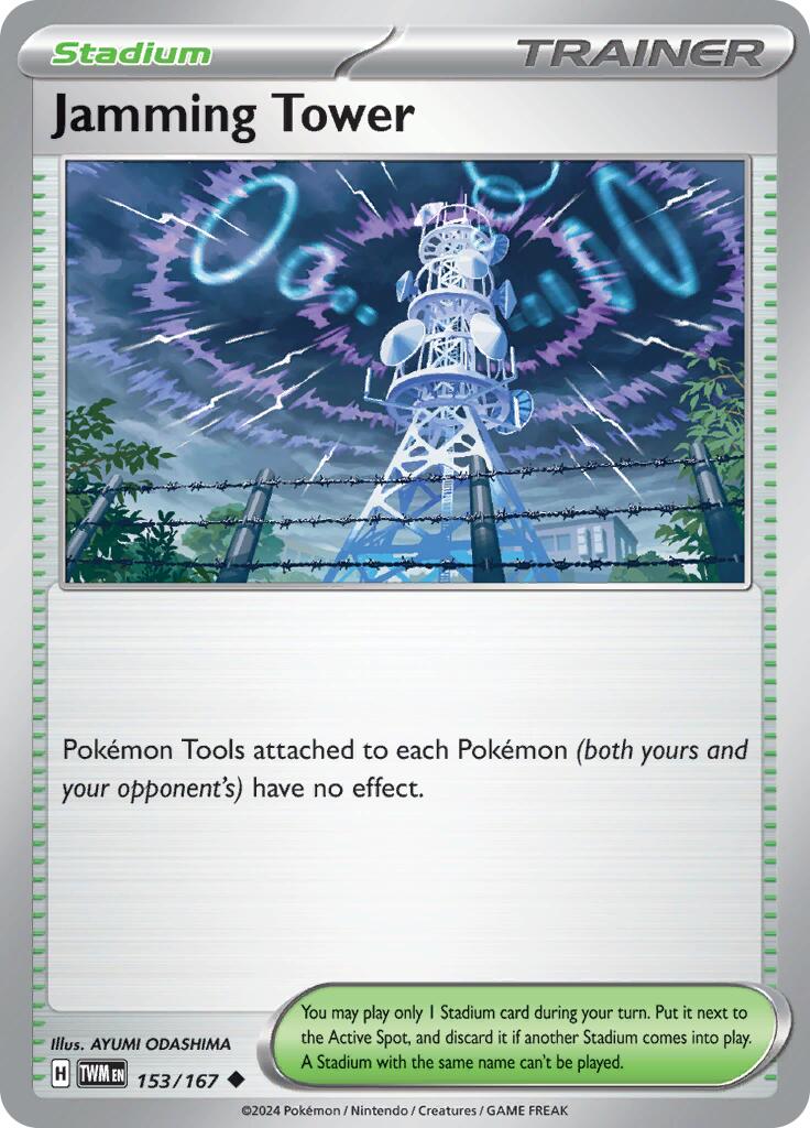 Jamming Tower (153/167) [Scarlet & Violet: Twilight Masquerade] | Jomio and Rueliete's Cards and Comics