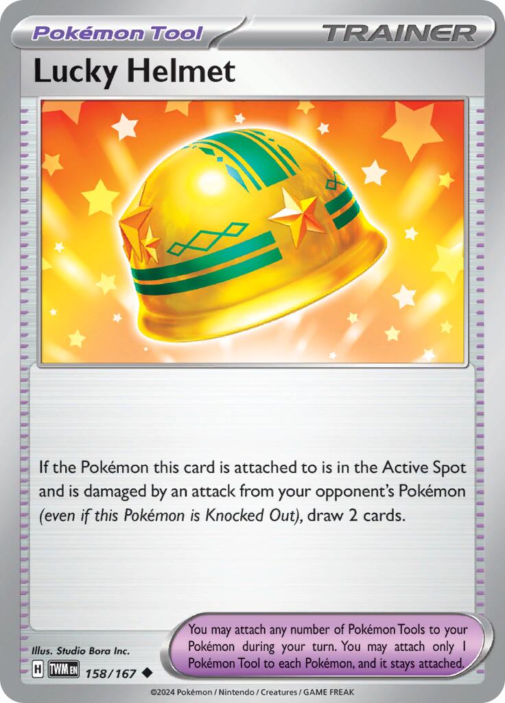 Lucky Helmet (158/167) [Scarlet & Violet: Twilight Masquerade] | Jomio and Rueliete's Cards and Comics