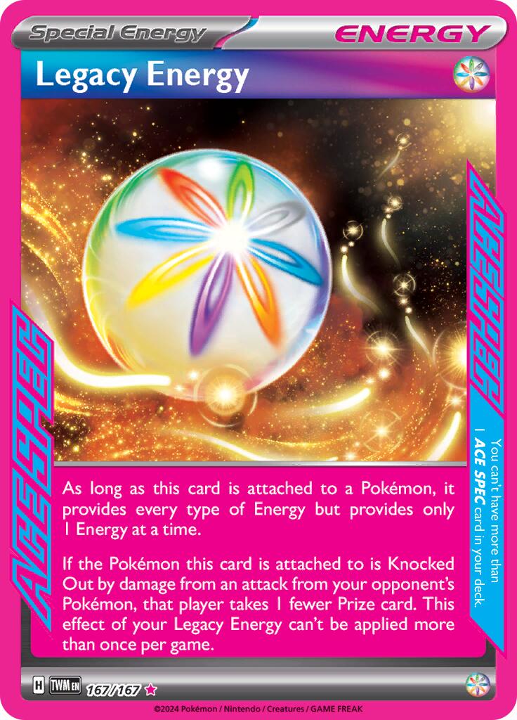 Legacy Energy (167/167) [Scarlet & Violet: Twilight Masquerade] | Jomio and Rueliete's Cards and Comics