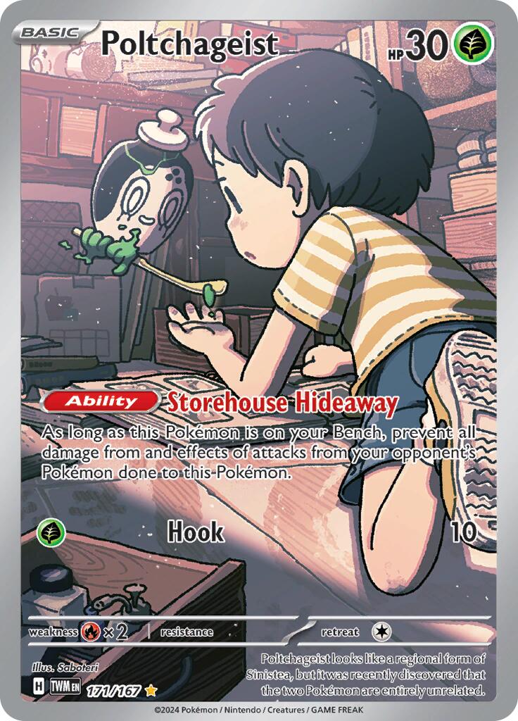 Poltchageist (171/167) [Scarlet & Violet: Twilight Masquerade] | Jomio and Rueliete's Cards and Comics
