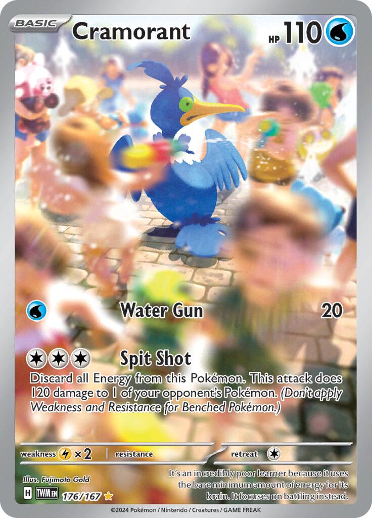 Cramorant (176/167) [Scarlet & Violet: Twilight Masquerade] | Jomio and Rueliete's Cards and Comics