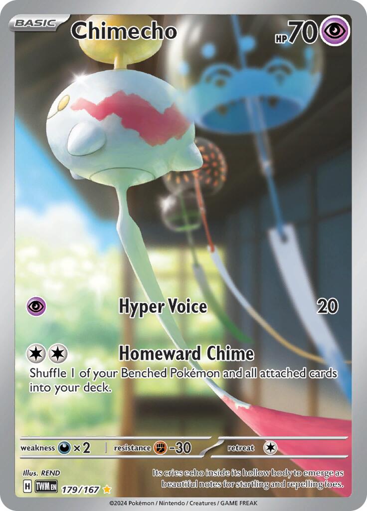 Chimecho (179/167) [Scarlet & Violet: Twilight Masquerade] | Jomio and Rueliete's Cards and Comics