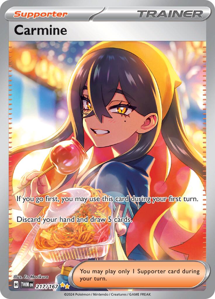 Carmine (217/167) [Scarlet & Violet: Twilight Masquerade] | Jomio and Rueliete's Cards and Comics