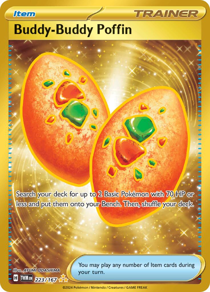Buddy-Buddy Poffin (223/167) [Scarlet & Violet: Twilight Masquerade] | Jomio and Rueliete's Cards and Comics