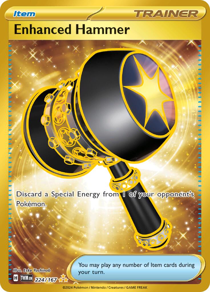 Enhanced Hammer (224/167) [Scarlet & Violet: Twilight Masquerade] | Jomio and Rueliete's Cards and Comics