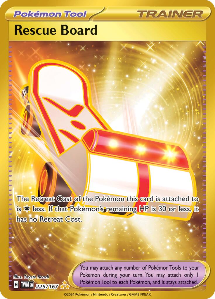 Rescue Board (225/167) [Scarlet & Violet: Twilight Masquerade] | Jomio and Rueliete's Cards and Comics