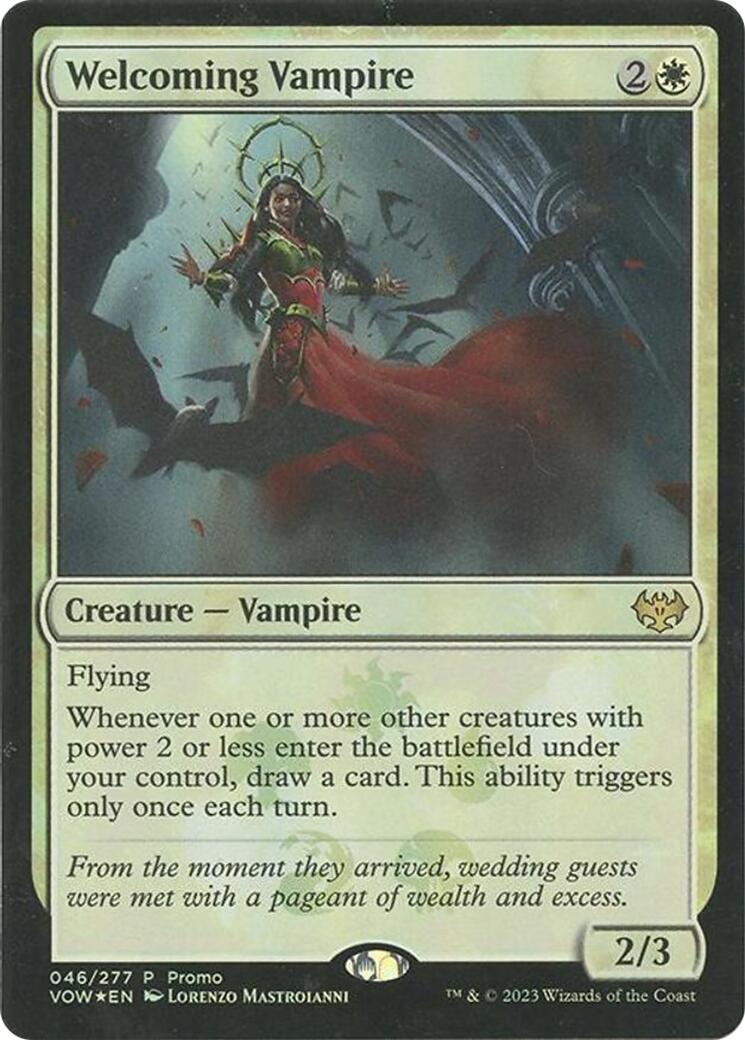 Welcoming Vampire [Media Promos] | Jomio and Rueliete's Cards and Comics