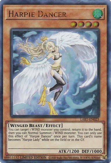 Harpie Dancer [LART-EN023] Ultra Rare | Jomio and Rueliete's Cards and Comics