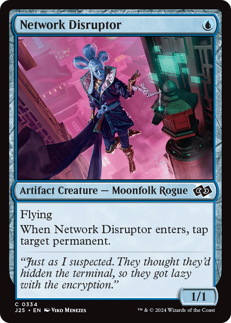 Network Disruptor [Foundations Jumpstart] | Jomio and Rueliete's Cards and Comics