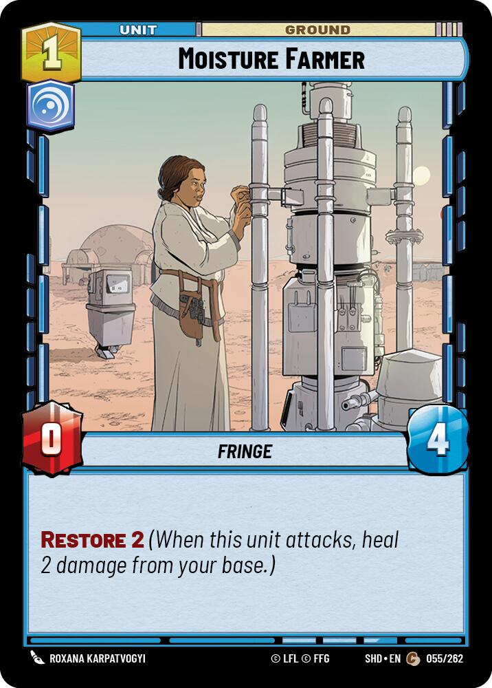 Moisture Farmer (055/262) (055/262) [Shadows of the Galaxy] | Jomio and Rueliete's Cards and Comics