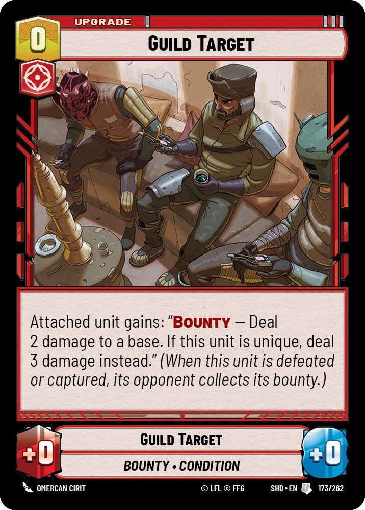 Guild Target (173/262) [Shadows of the Galaxy] | Jomio and Rueliete's Cards and Comics
