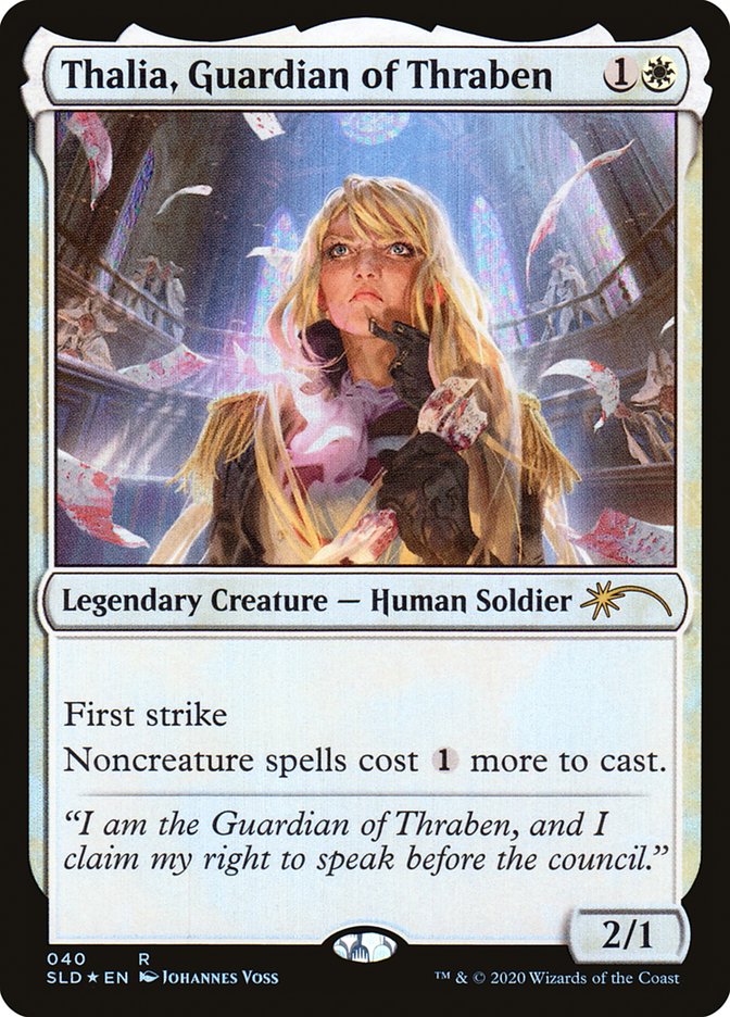 Thalia, Guardian of Thraben (40) [Secret Lair Drop Series] | Jomio and Rueliete's Cards and Comics