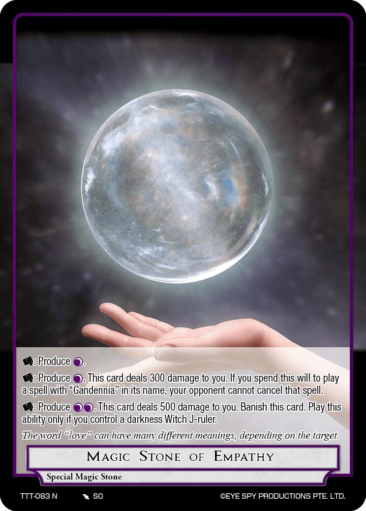 Magic Stone of Empathy (TTT-083 N) [Thoth of the Trinity] | Jomio and Rueliete's Cards and Comics