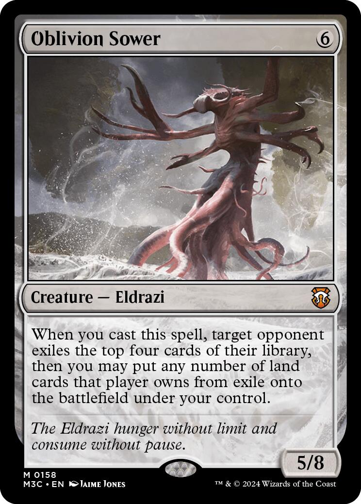 Oblivion Sower [Modern Horizons 3 Commander] | Jomio and Rueliete's Cards and Comics